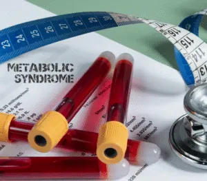 Metabolic syndrome calculator to assess health risk factors like blood pressure, glucose, and obesity