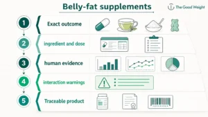 Belly-fat supplements: a myth-versus-fact checklist before you buy