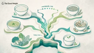 Fatty liver and weight care: when the right food advice depends on metabolic risk