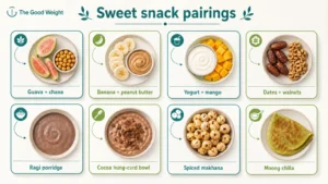 Sweet cravings on a weight-loss plan: eight satisfying Indian snack pairings